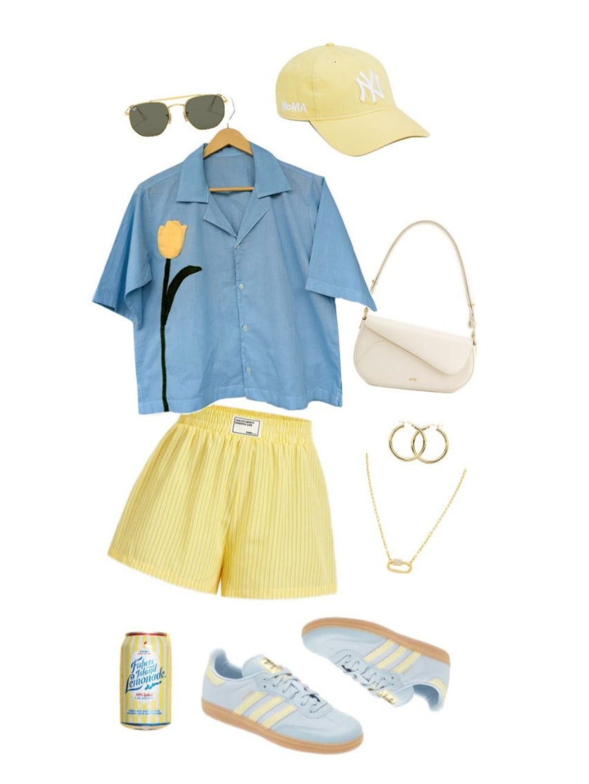 Yellow Tulip Shirt