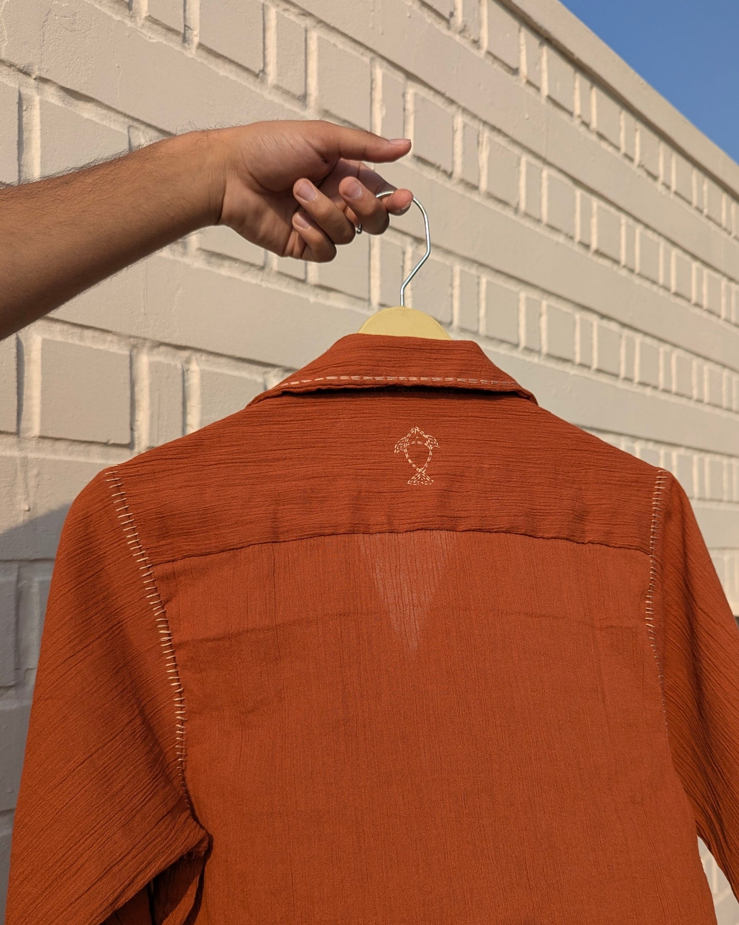 Terracotta Macchli Shirt