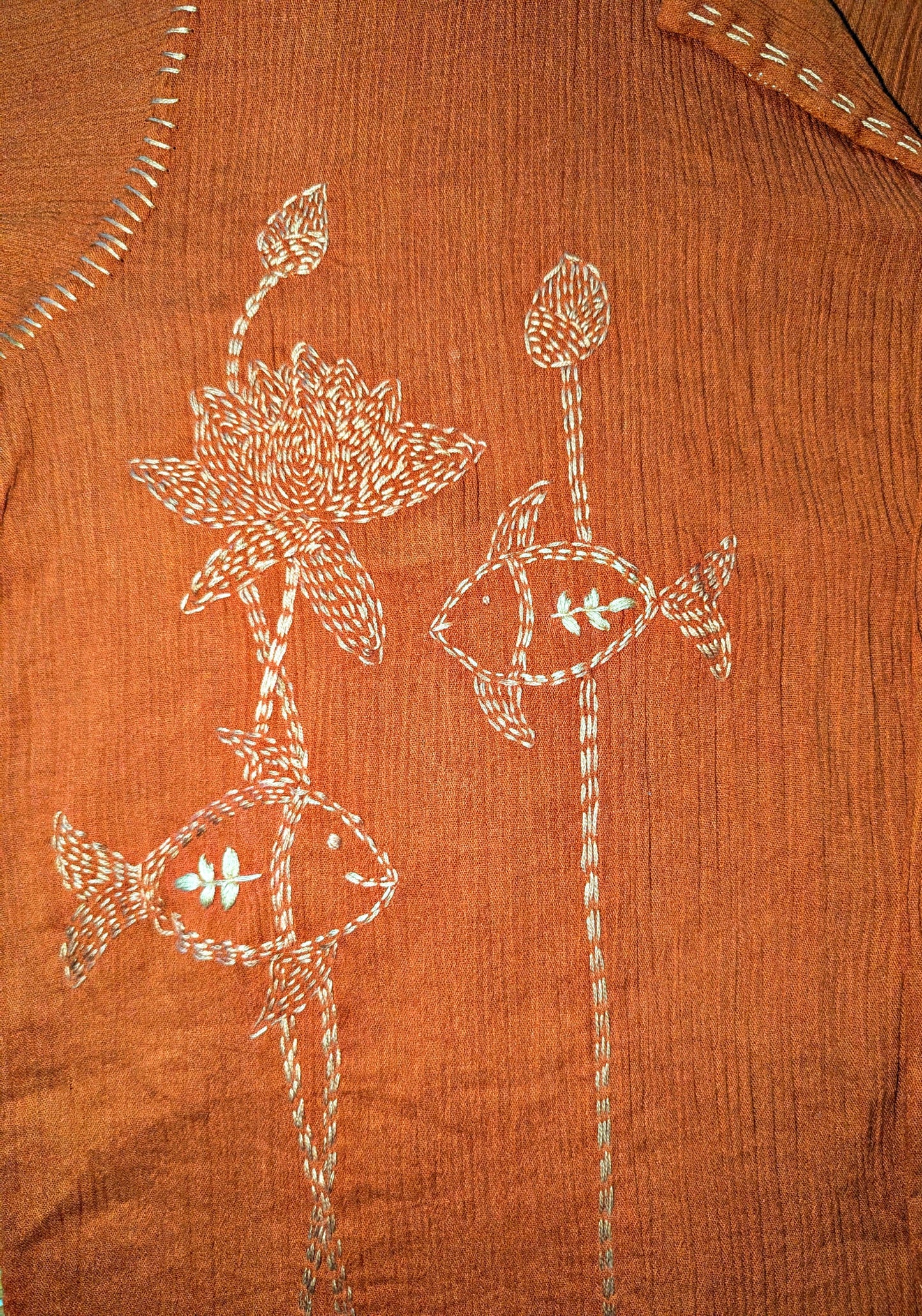 Terracotta Macchli Shirt