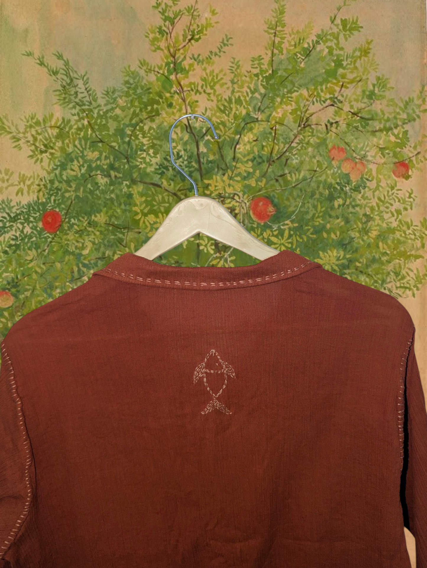 Terracotta Macchli Shirt