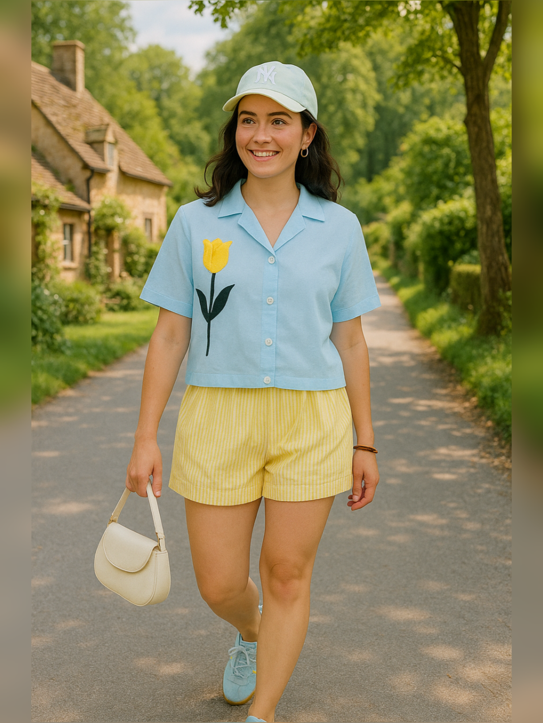 Yellow Tulip Shirt