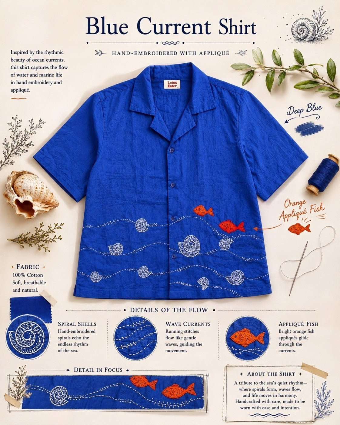 Blue Current Shirt