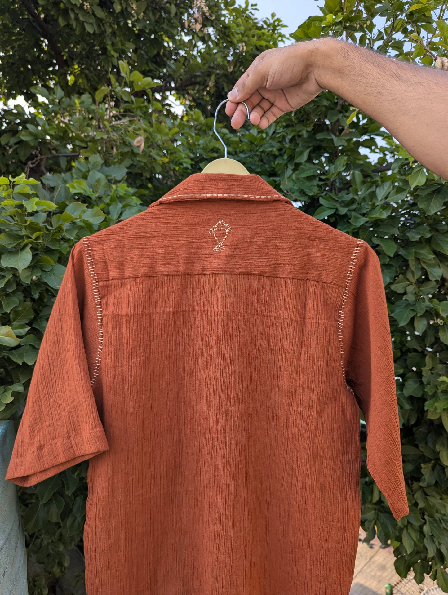 Terracotta Macchli Shirt