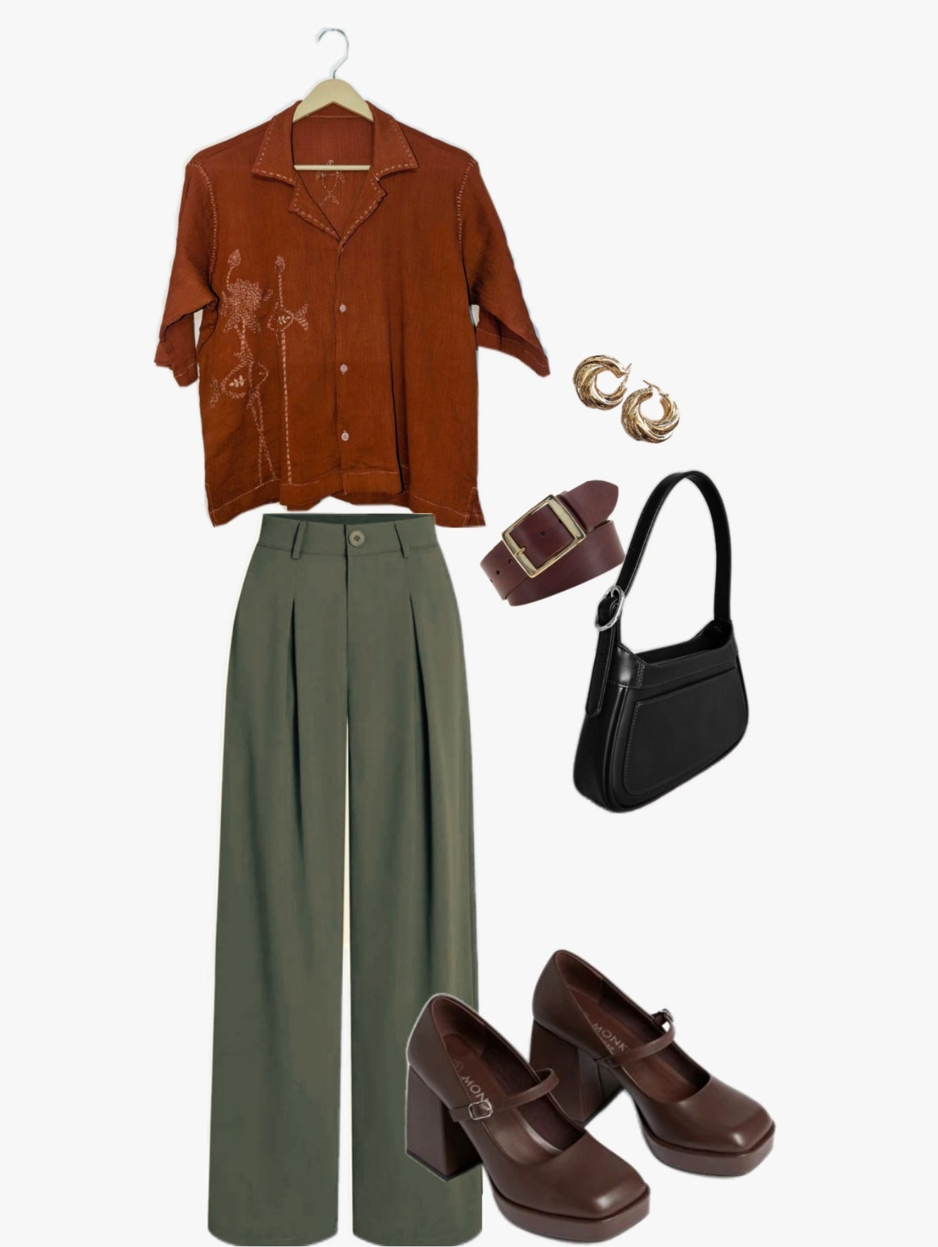 Terracotta Macchli Shirt